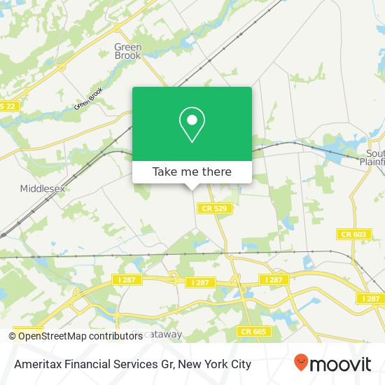 Ameritax Financial Services Gr map