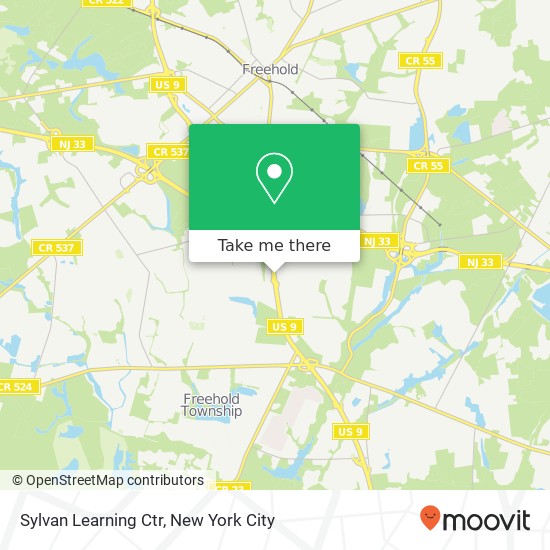 Mapa de Sylvan Learning Ctr