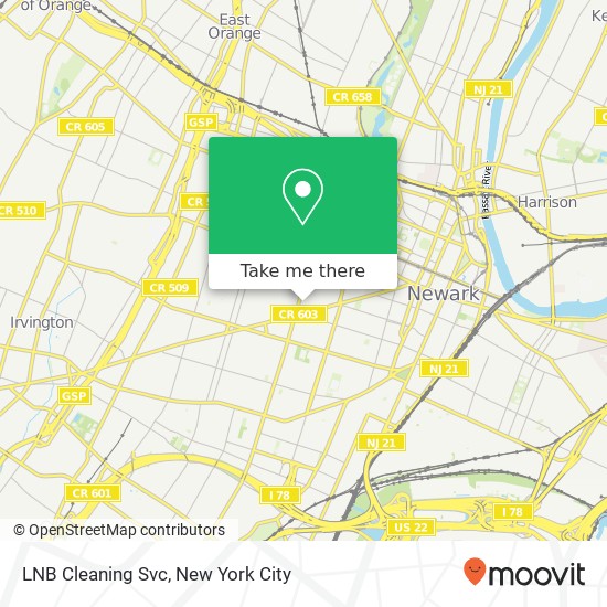 LNB Cleaning Svc map