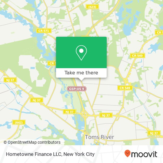 Hometowne Finance LLC map