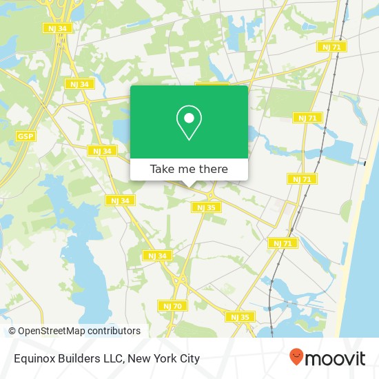 Equinox Builders LLC map