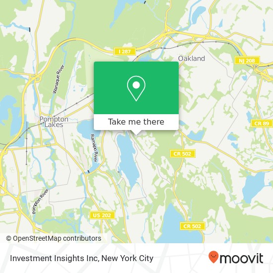 Mapa de Investment Insights Inc