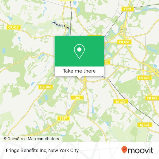 Mapa de Fringe Benefits Inc