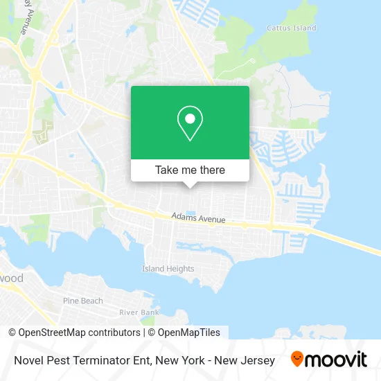 Novel Pest Terminator Ent map
