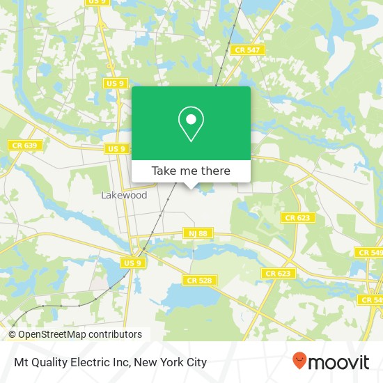Mapa de Mt Quality Electric Inc