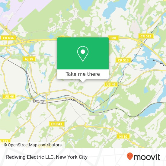 Mapa de Redwing Electric LLC