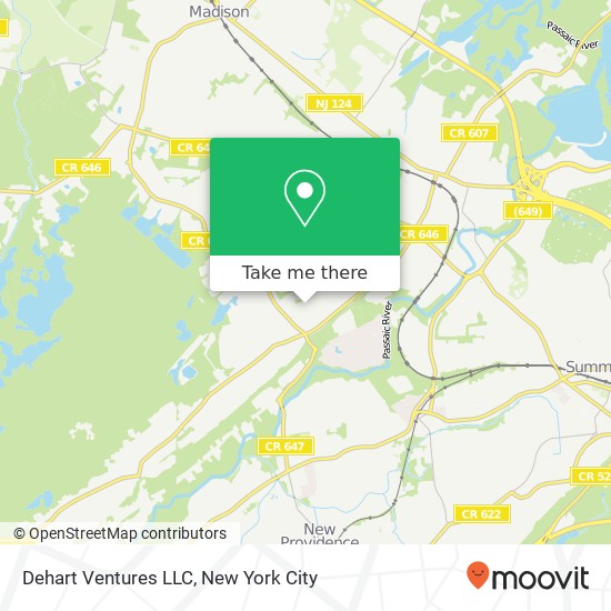 Mapa de Dehart Ventures LLC
