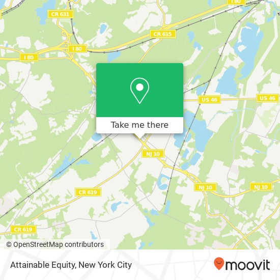 Mapa de Attainable Equity