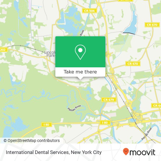 Mapa de International Dental Services