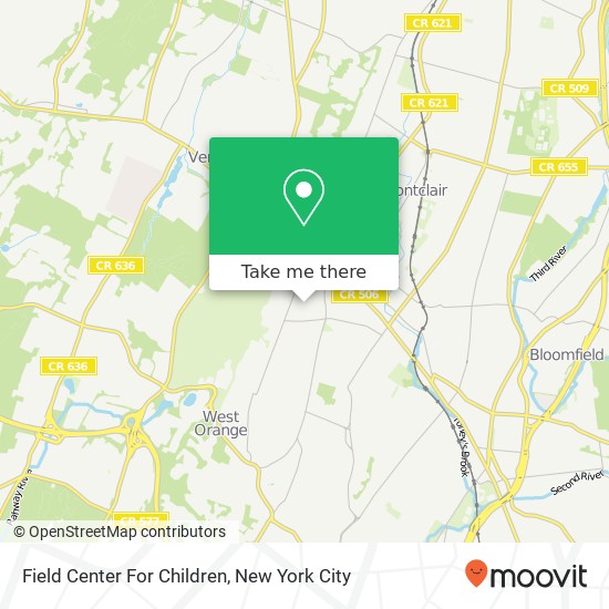 Field Center For Children map