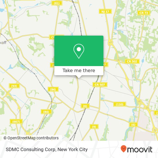 Mapa de SDMC Consulting Corp
