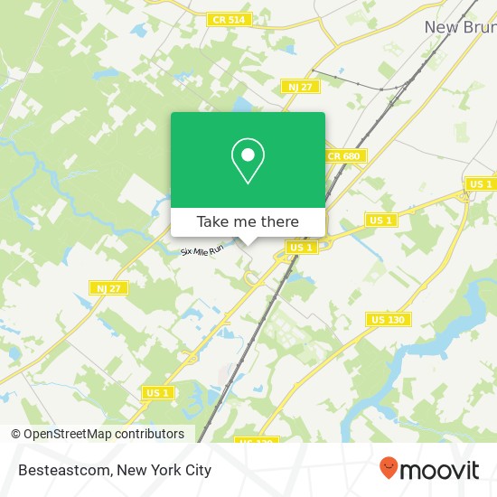 Besteastcom map