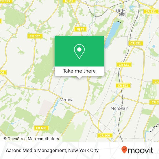 Mapa de Aarons Media Management