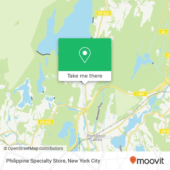 Mapa de Philippine Specialty Store
