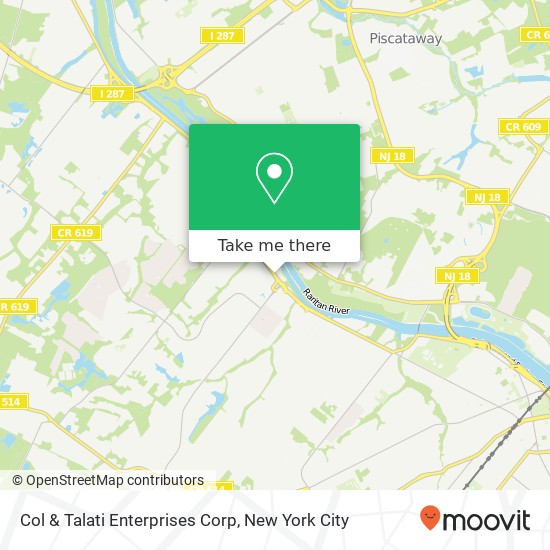 Col & Talati Enterprises Corp map