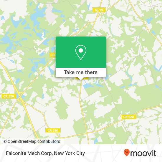Mapa de Falconite Mech Corp