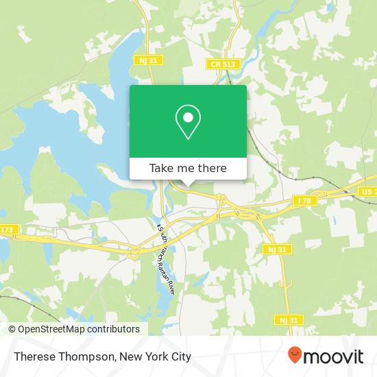 Mapa de Therese Thompson