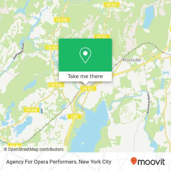 Agency For Opera Performers map