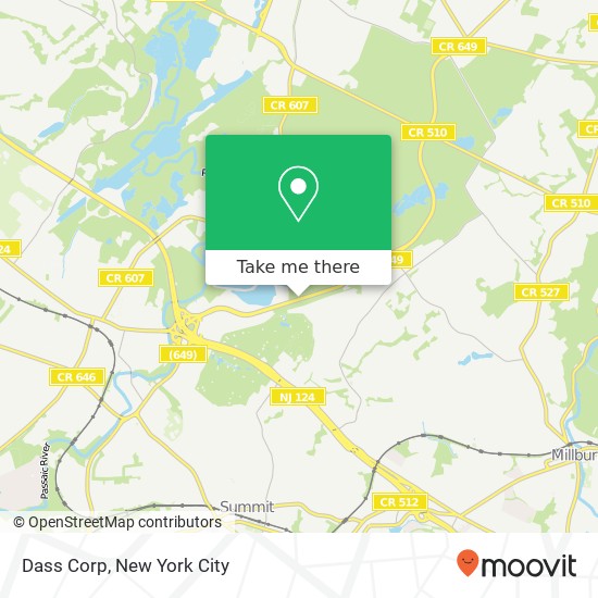 Dass Corp map