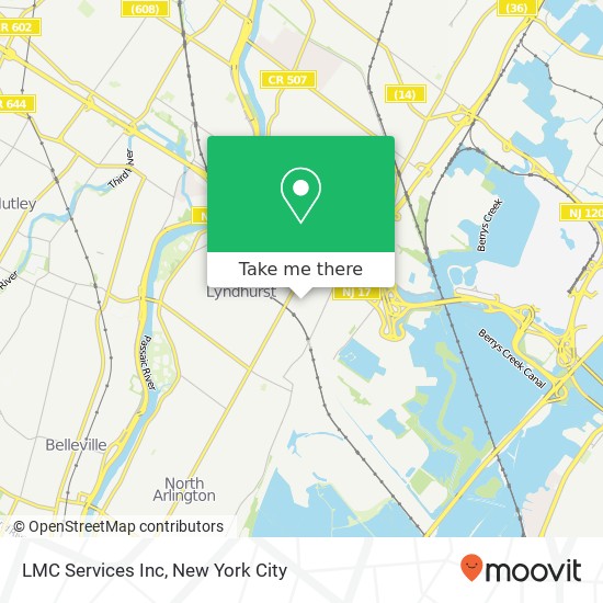 Mapa de LMC Services Inc