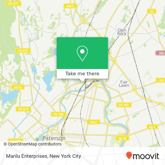 Marilu Enterprises map