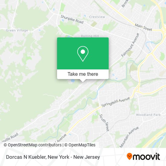 Mapa de Dorcas N Kuebler