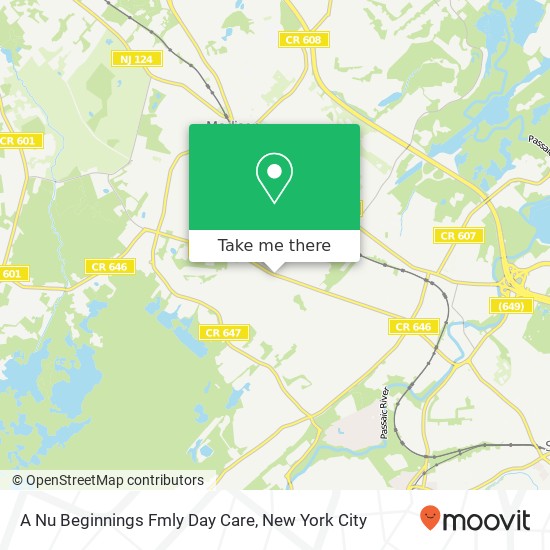 A Nu Beginnings Fmly Day Care map