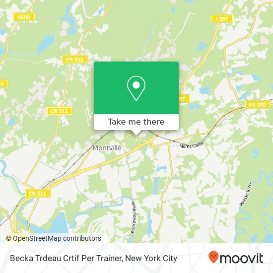 Mapa de Becka Trdeau Crtif Per Trainer