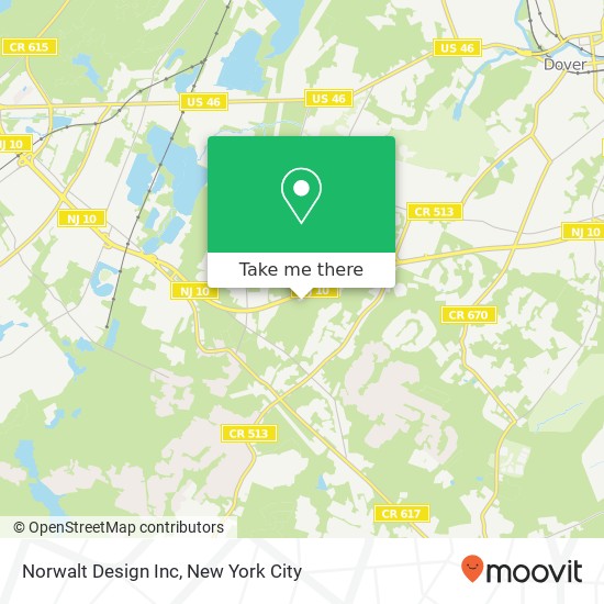 Mapa de Norwalt Design Inc