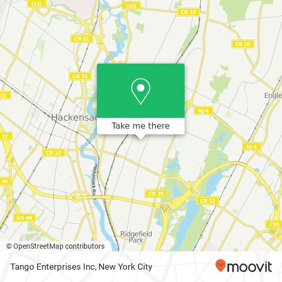 Tango Enterprises Inc map