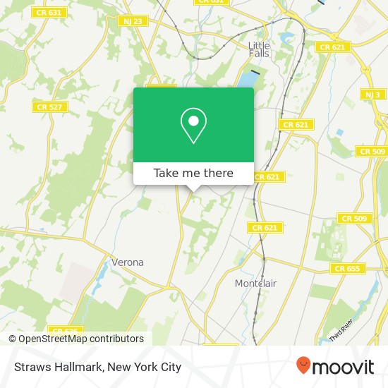 Mapa de Straws Hallmark