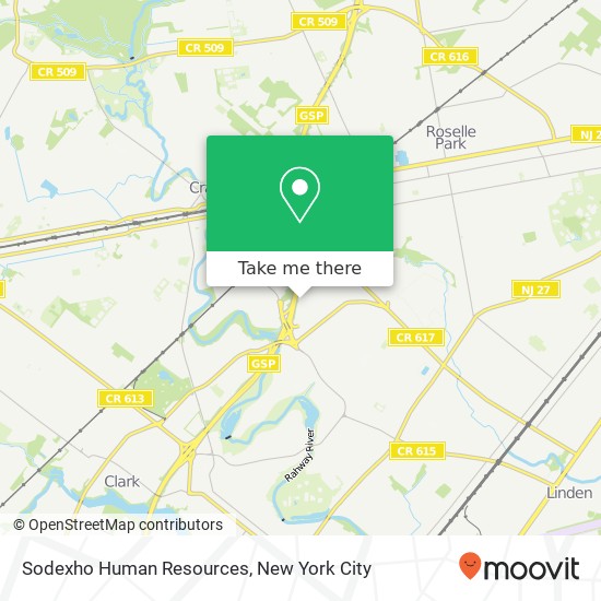 Sodexho Human Resources map