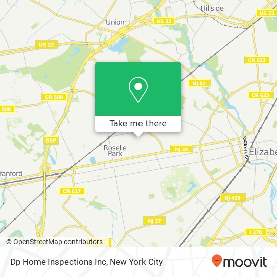 Dp Home Inspections Inc map