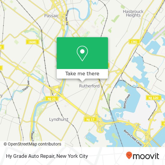 Hy Grade Auto Repair map