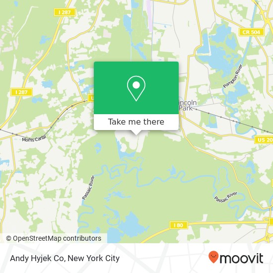 Andy Hyjek Co map