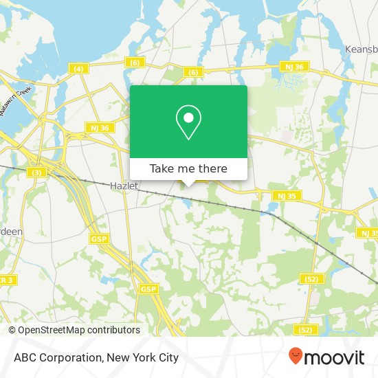 Mapa de ABC Corporation