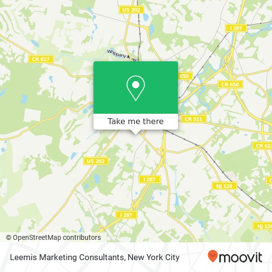 Leemis Marketing Consultants map