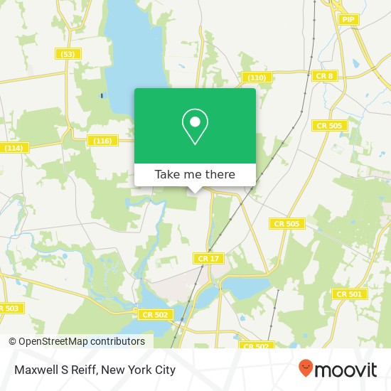 Maxwell S Reiff map