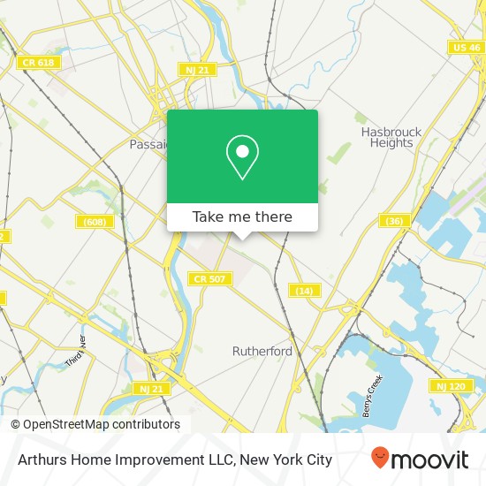 Arthurs Home Improvement LLC map