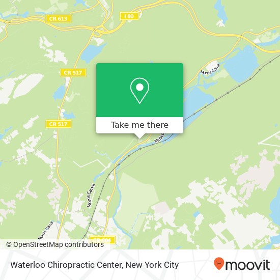 Waterloo Chiropractic Center map