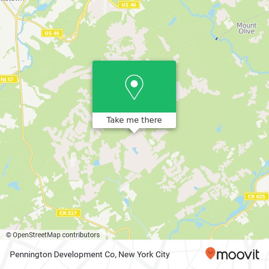 Pennington Development Co map