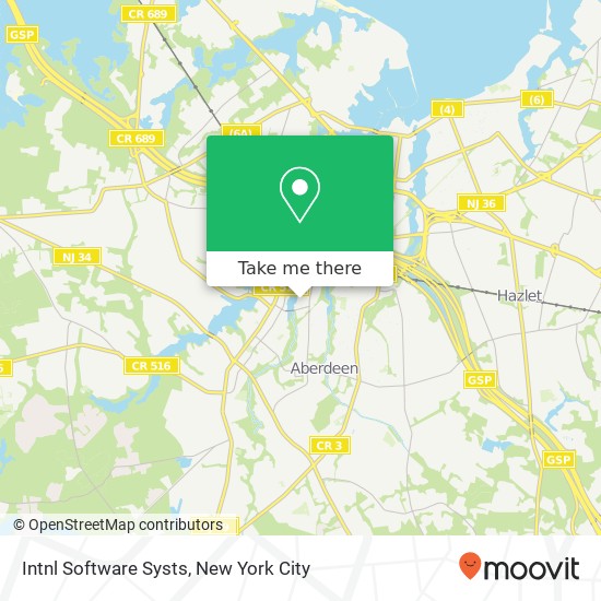 Intnl Software Systs map