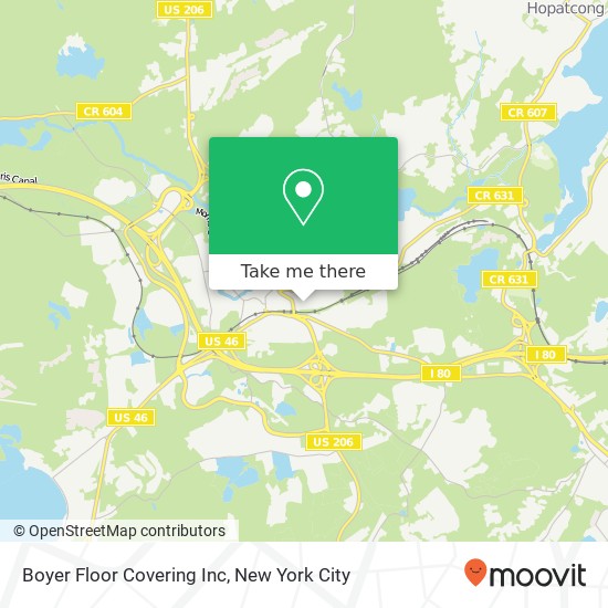 Boyer Floor Covering Inc map