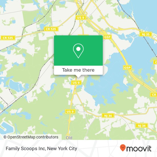 Family Scoops Inc map