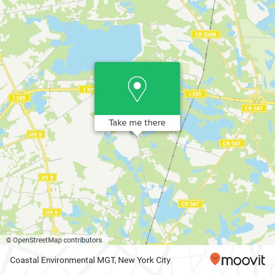 Mapa de Coastal Environmental MGT