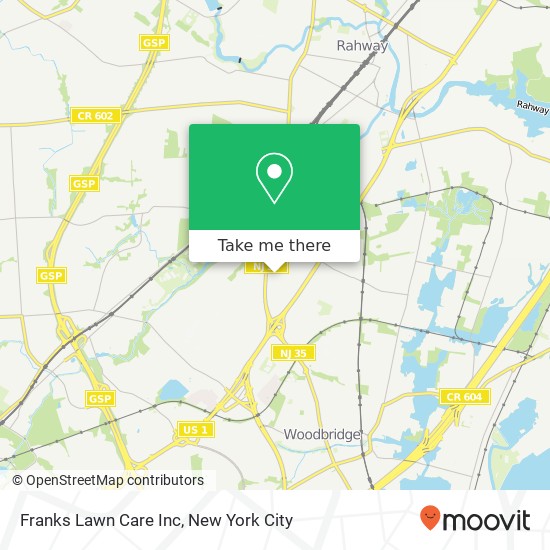 Mapa de Franks Lawn Care Inc