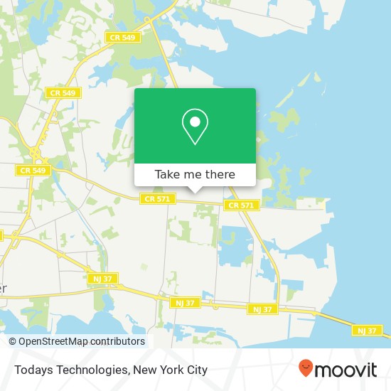 Todays Technologies map