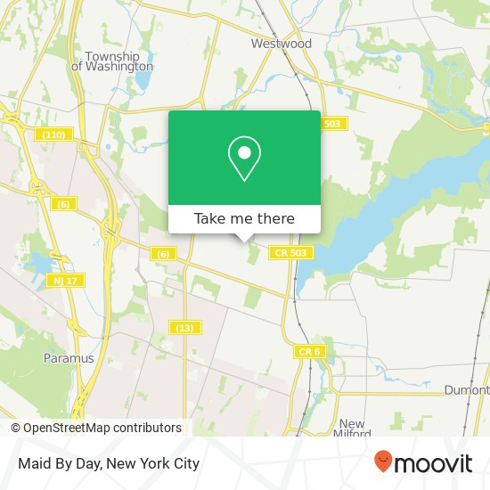 Maid By Day map