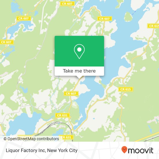 Mapa de Liquor Factory Inc