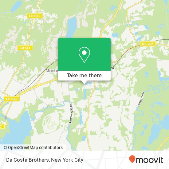 Mapa de Da Costa Brothers